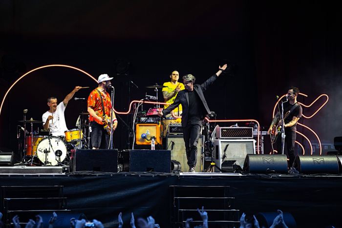 Beatsteaks, Dirk von Lowtzow - Waldbühne 9.6.2018 - Foto: René Hartwig