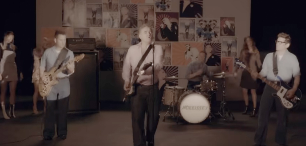 Morrissey - "Back on the Chain Gang" Video Snap