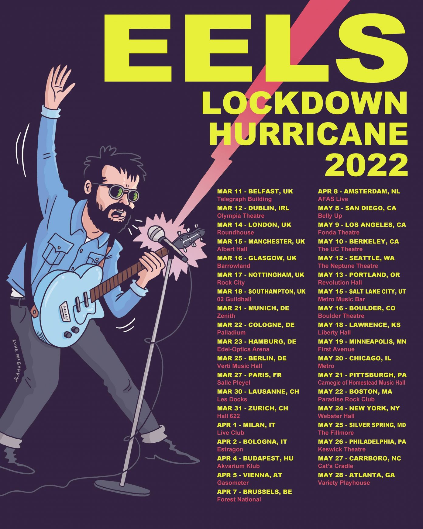 eels tour deutschland